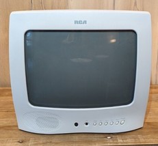 Vintage Rca Model E13344 13&quot; Color Tv Retro Gaming Works No Remote - £52.01 GBP