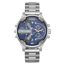 CAGARNY 6820 Fashionable Business Style Large Dial Dual Time Zone Quartz... - $20.31+