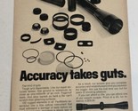 1970 Bausch &amp; Lomb Scopes vintage Print Ad Advertisement pa20 - £6.30 GBP