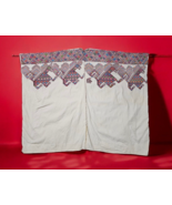 Vintage 1960s Handmade Embroidered Zippered Poncho Cape Boho Hippie Fest... - €113,25 EUR