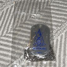 Vintage 1980's Spud Mackenzie  DOG TAG w/ CHAIN New In Package Bud Light... - $8.55