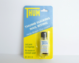 Thum Stop Thumb Sucking Nail Biting Clear Polish Paint .20 oz - $273.27 MXN