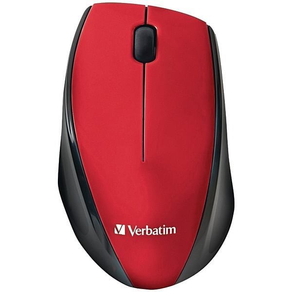 Verbatim 97995 Wireless Multi-Trac Blue LED Optical Mouse (Red) - $44.91