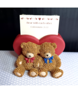 Vintage 1997 Zondervan Bear Bible Quote Holder Figurine - $12.22 CAD
