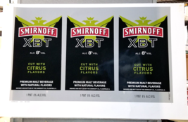 Smirnoff XBT Preproduction Advertising Art Work Cut with Citrus Flavors ... - $18.95