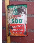 VINTAGE EIS SUPER 500 HEAVY DUTY BRAKE FLUID CAN EIS AUTO CORP MIDDLETOW... - $47.50 CAD