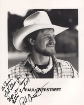 Paul Overstreet Country &amp; Western Rare Large 10x8 Hand Signed Photo - £23.59 GBP