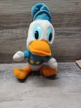 Vintage 80s Donald Disney Mickey&#39;s Christmas Carol Stuffed Plush Hardees Toys 7&quot; - £4.46 GBP