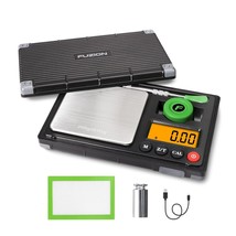 Fuzion Rechargeable Grams Scale,200g/0.01g Pocket Herb Scale,6 Units Con... - £37.12 GBP