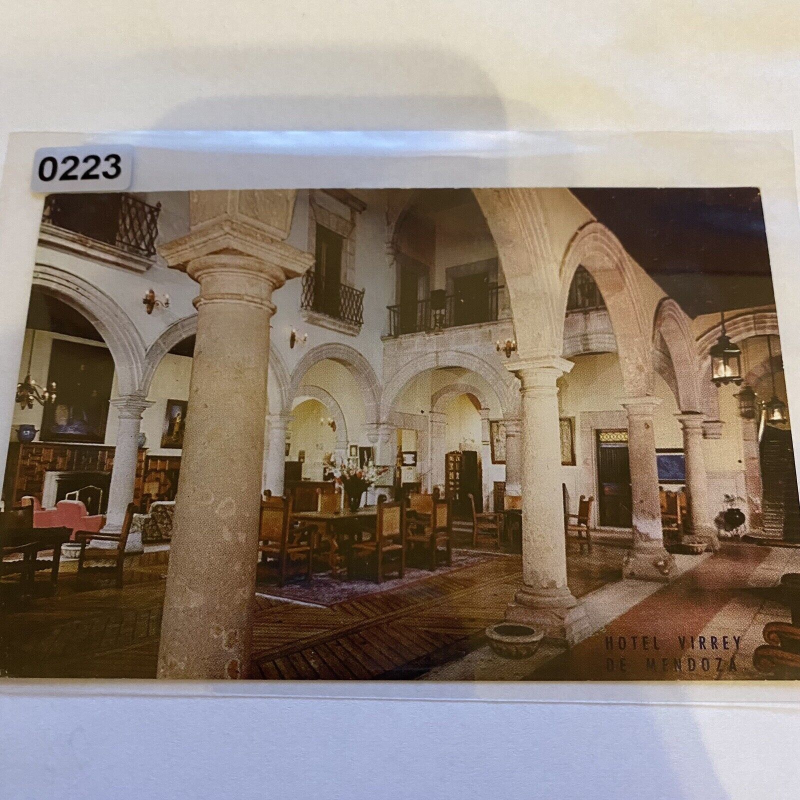 Primary image for MEXICO Postcard - Morelia, Hotel Virrey de Mendoza FM