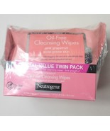 Neutrogena Pink Grapefruit Oil-Free Cleansing Wipes Acne Prone 25 Count ... - $27.15 CAD