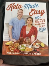 Keto Made Easy - Paperback By Barot, Megha - Like New - $7.43