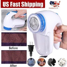 Electric Lint Pill Fluff Remover Fabrics Sweater Fuzz Shaver No Harm For Clothes - £22.34 GBP