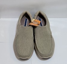 Skechers Cohagen Men&#39;s Slip-On Shoes Size 11 - Color Taupe - $39.95