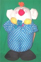 1980 Hugachum Rag Doll Clown Toy Folk Art Craft Norcross Georgia Patch Factory - £25.68 GBP