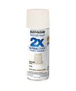Rust-Oleum Painter&#39;s Touch Ultra Cover 2X Spray Paint 12oz-Heirloom White - £27.56 GBP