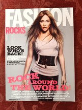 Rare Fashion Rocks Fashion Beauty Magazine 2007 Jennifer Lopez - £11.36 GBP
