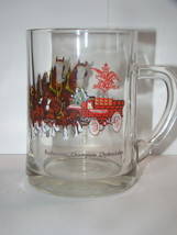 Budweiser Champion Clydesdales - Glass Mug - £32.12 GBP