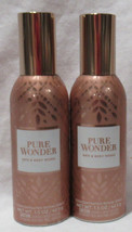 Bath &amp; Body Works Concentrated Room Spray Lot Set of 2 PURE WONDER - $28.01