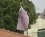 Kunzite pendant / Kunzite crystal / Pink kunzite - $17.38