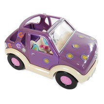 2001 Polly Pocket Beach Style SUV Purple Car Cruiser Fashion Polly 00s V... - £7.84 GBP