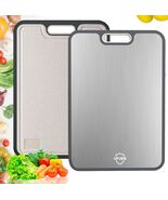 Tabla de Corte Titanio Cocina 15.5&quot; x 11&quot; Doble Cara Antibacteriana Lava... - €24,02 EUR