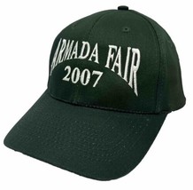Armada Fair 2007 Hat Cap Snap Back Green Cotton KC Caps One Size Mens - £15.68 GBP