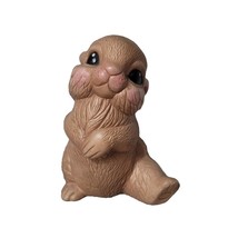 Vintage Dreamsicles Easter Bunny Rabbit Figurine Signed Sad Sweet Face Big Eyes - £12.73 GBP