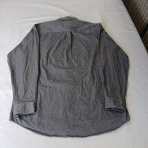 Cambridge Classics Mervyns Men's Gray Cotton Long Sleeve Denim Shirt Size Large image 2