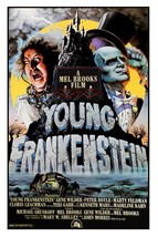 1974 Young Frankenstein Movie Poster 11X17 Gene Wilder Inga Igor Mel Brooks  - £9.81 GBP