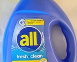 all Fresh &amp; Clean 4-In-1 Liquid Laundry Detergent, Sunshine Fresh, 40 Fl... - $8.95