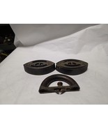Set of 2 No. 50 Antique 2 and 3 Sad Iron&#39;s with Handle - $942.92 MXN