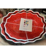 Novogratz Melamine Watermelon Serving Bowl Nested Set - New With Tags - €25,66 EUR