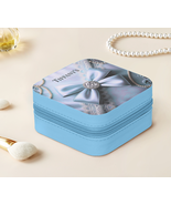 Luxury Design | Leather Jewelry Box, Zipper Closure | For Home, or Trave... - $48.00 CAD