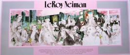 Leroy Neiman Poster Polo Lounge Hollywood Elite Vintage Movie Stars Celebrities - £55.35 GBP