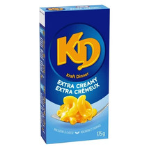 6 Boxes of KD Kraft Dinner Extra Creamy Macaroni &amp; Cheese Pastas 175g Each - £26.36 GBP