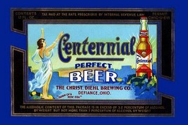 Centennial Perfect Beer Label - Art Print - £17.66 GBP+