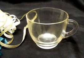 2108 Antique Federal Glass Traditions Clear Punch Cup - $4.00