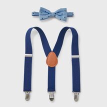 Cat & Jack Boys 2pc Suspender Set Navy Blue Adjustable Straps Size 3-8 - €11,00 Cat & Jack Boys 2pc Suspender Set Navy Blue Adjustable Straps Size 3-8 - €11,00 EUR
