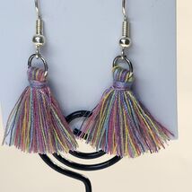 Pastel Tassels Earrings - $2.00