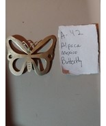 Alpaca Silver Mexico Butterfly A-42 - $13.65 CAD