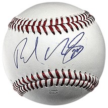 Brad Boxberger Chicago Cubs Signed Baseball Tampa Bay Rays Autograph Photo Proof - £60.67 GBP