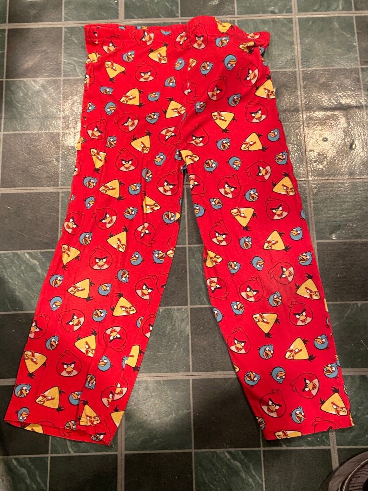 Primary image for Vintage Star Wars Angry Birds Kids Pajama Bottoms Size 6/8 *Pre Owned* ddd1