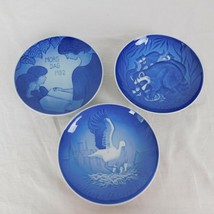 Lot of 3 Mothers Day Plates Bing Grondahl 1983 1984 Royal Copenhagen 1982 Blue - £15.46 GBP