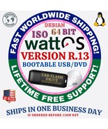 wattOS LINUX OS R.13, R.12 64BIT USB-DVD LIVE-FULL INSTALL Debian Based ... - $5.93+
