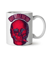 Quit Smoking Death NEW White Tea Coffee Mug 11 oz | Wellcoda - £18.59 GBP