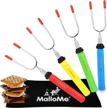 MalloMe Marshmallow Roasting Sticks Smores Kit for Fire Pit Long 34 Inch... - $249.34 MXN