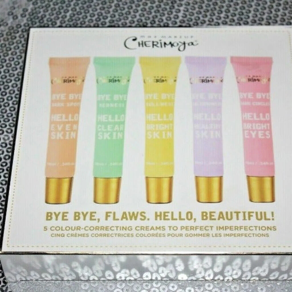 Primary image for CHERIMOYA MAX MAKEUP BYE BYE, FLAWS. HELLO, BEAUTIFUL 5 COLOUR -CORRECTING CREAM