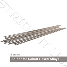 Solder for Cobalt Based Casting Alloys Chrome Cobalt Welding Rods 2 gram packet - £7.23 GBP