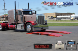 Prime USA OP-923 12&#39; x 30&quot; Truck Axle Scale 80,000 lb Capacity x 10 lbs - £8,899.57 GBP
